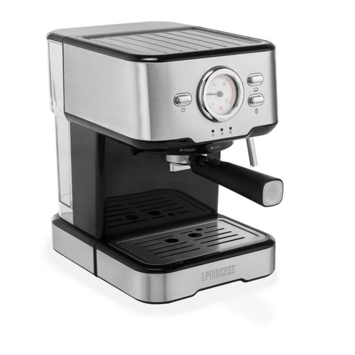 Caffettiera Express a Leva Princess 01.249412.01.001 Acciaio 1,5 L - Yestore
