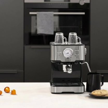Caffettiera Express a Leva Princess 01.249412.01.001 Acciaio 1,5 L - Yestore