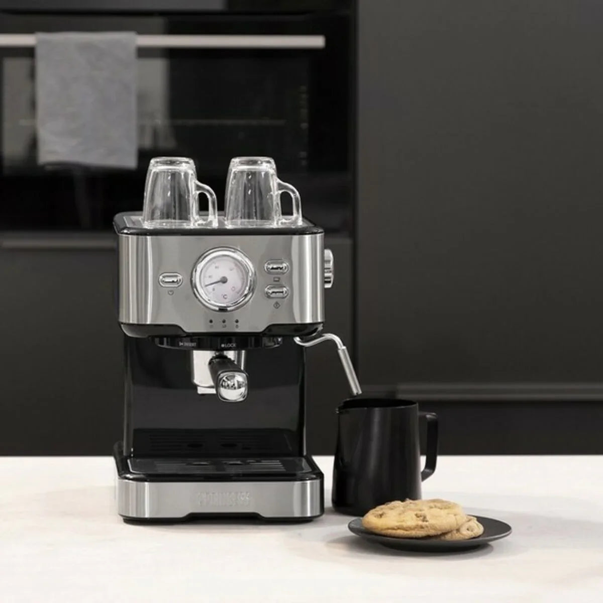 Caffettiera Express a Leva Princess 01.249412.01.001 Acciaio 1,5 L - Yestore