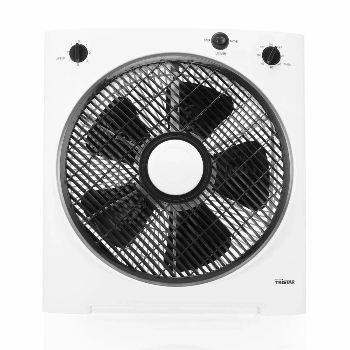 Ventilatore da Terra Tristar VE-5858 Bianco Nero 40 W 40W - Yestore
