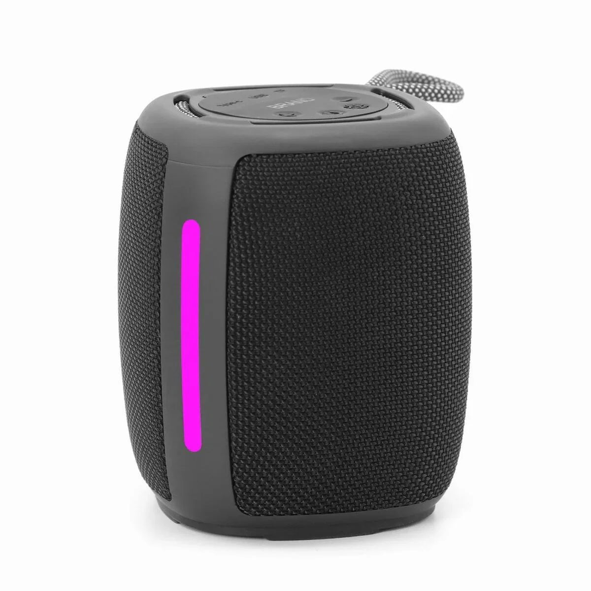 Altoparlante Bluetooth GEMBIRD SPK-BT-LED-03-BK Nero 5 W - Yestore