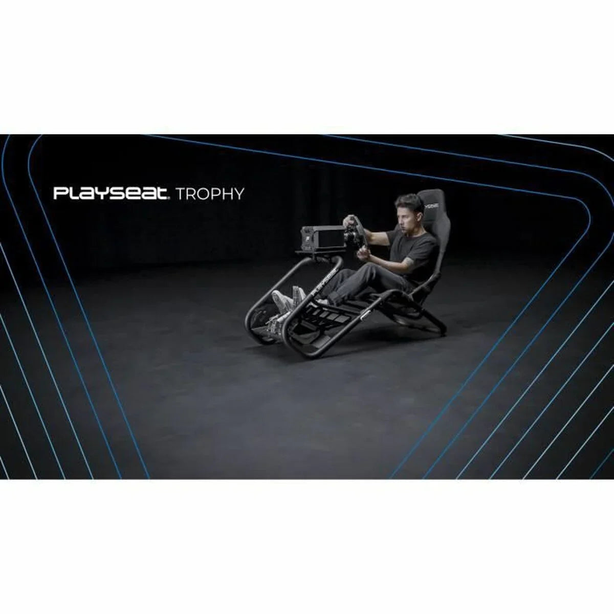 Sedia Gaming Playseat Trophy 140 x 58 x 100 cm Nero - Yestore