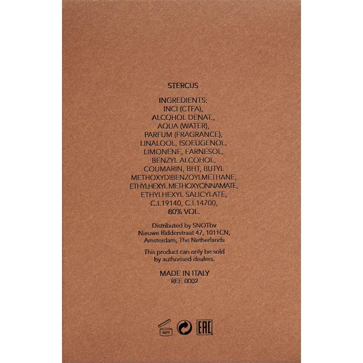 Profumo Unisex Orto Parisi STERCUS 50 ml - Yestore