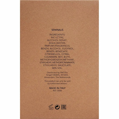 Profumo Unisex Orto Parisi SEMINALIS 50 ml Seminalis - Yestore