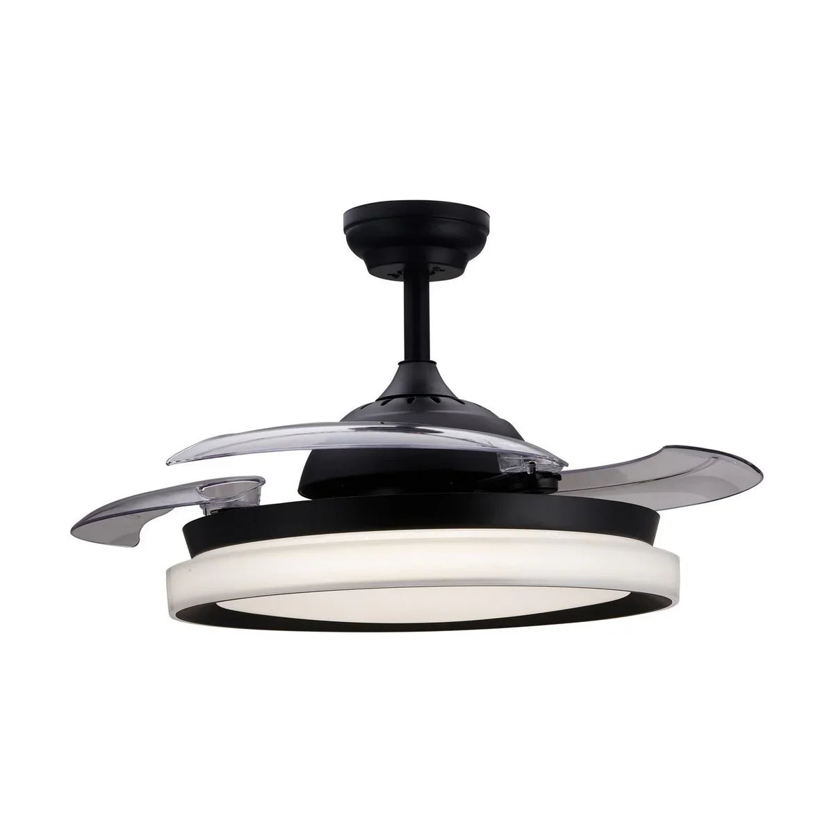 Ventilatore da Soffitto con Luce Philips Atlas Nero 35 W 28 W 4500 Lm (2700 K) - Yestore