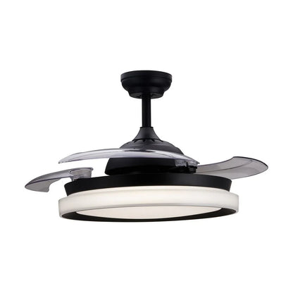 Ventilatore da Soffitto con Luce Philips Atlas Nero 35 W 28 W 4500 Lm (2700 K) - Yestore
