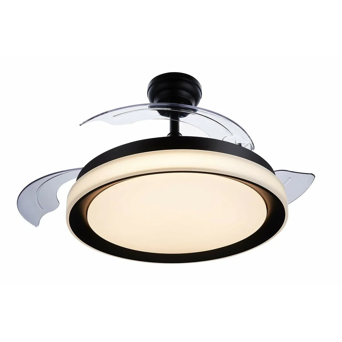 Ventilatore da Soffitto con Luce Philips Atlas Nero 35 W 28 W 4500 Lm (2700 K) - Yestore