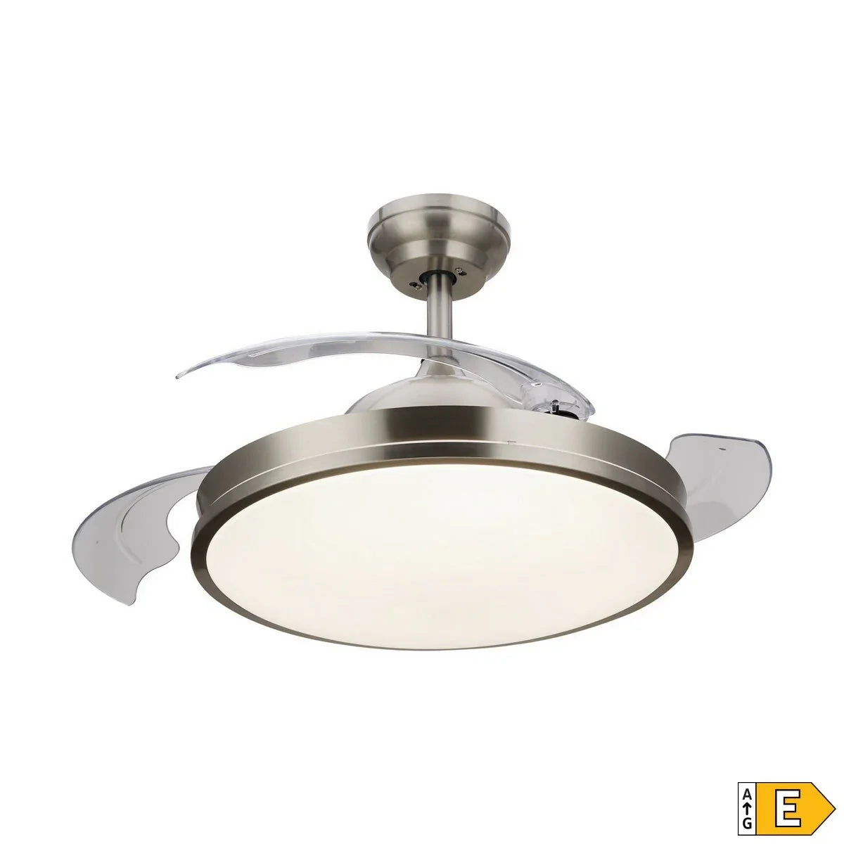 Ventilatore da Soffitto con Luce Philips Atlas 35 W 28 W 4500 Lm nichel (2700 K) - Yestore