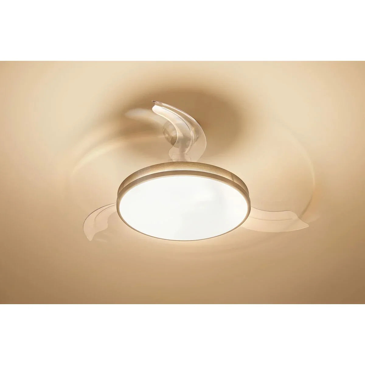 Ventilatore da Soffitto con Luce Philips Atlas 35 W 28 W 4500 Lm nichel (2700 K) - Yestore
