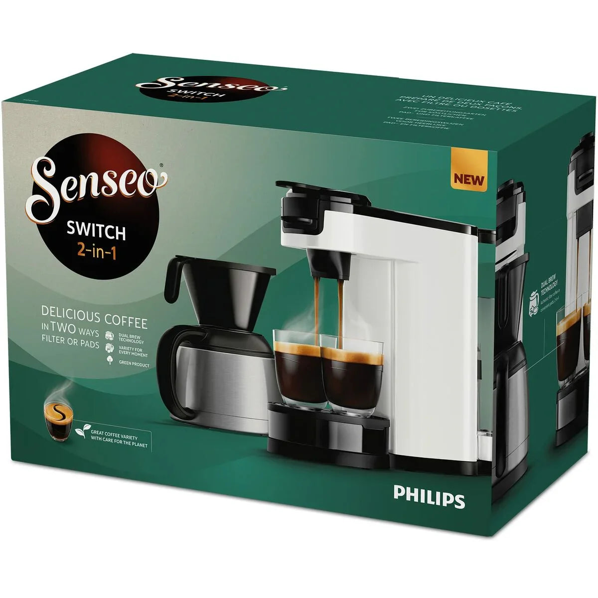 Caffettiera con Capsule Philips HD6592/05 1450 W - Yestore