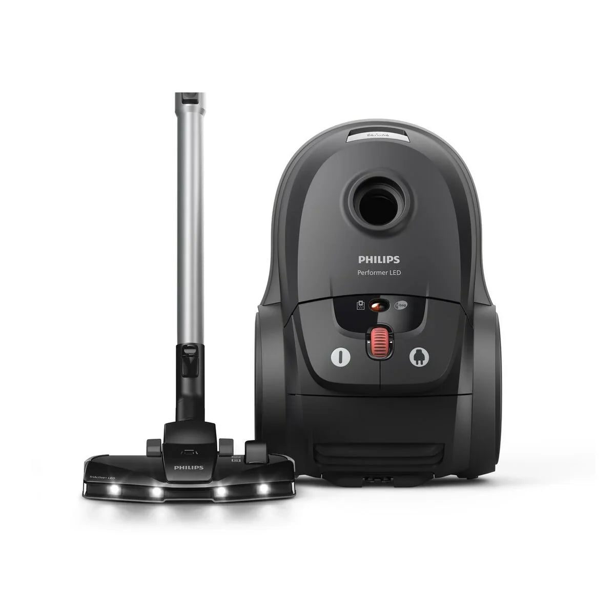 Aspirapolvere con Sacchetto Philips XD8122/10 Nero 900 W - Yestore