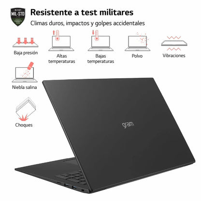 Laptop LG 17Z90R 17" i7-1360P 16 GB RAM 512 GB SSD Qwerty in Spagnolo - Yestore