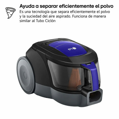 Aspirapolvere senza Sacchetto LG VK8506NHAG Rosso 650 W - Yestore