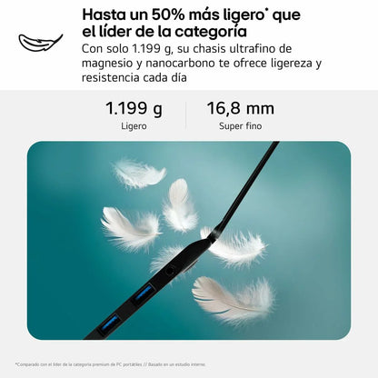 Laptop LG 16Z90RU-G.AA55B 16" i5-1334U 16 GB RAM 512 GB SSD - Yestore