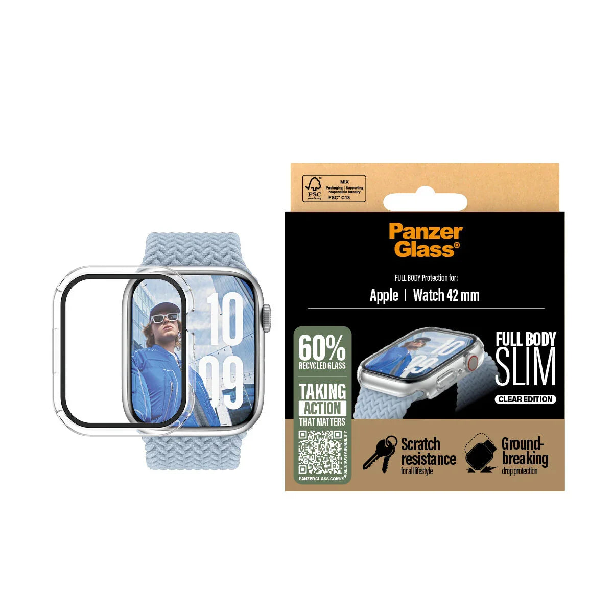 Smartwatch Panzer Glass 3713 Transparent - Yestore