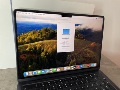 MacBook Air 13" M2 2022 | 8GB RAM | 256GB SSD | 8-Core GPU | Mezzanotte