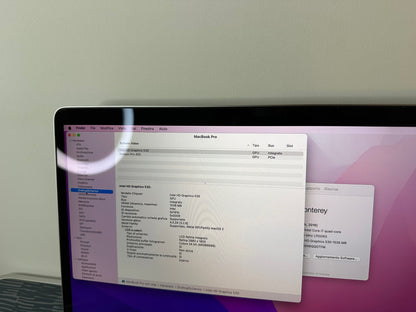 MacBook Pro 15" 2016 | i7 | 16GB RAM | 512GB SSD | AMD 455 | Grigio