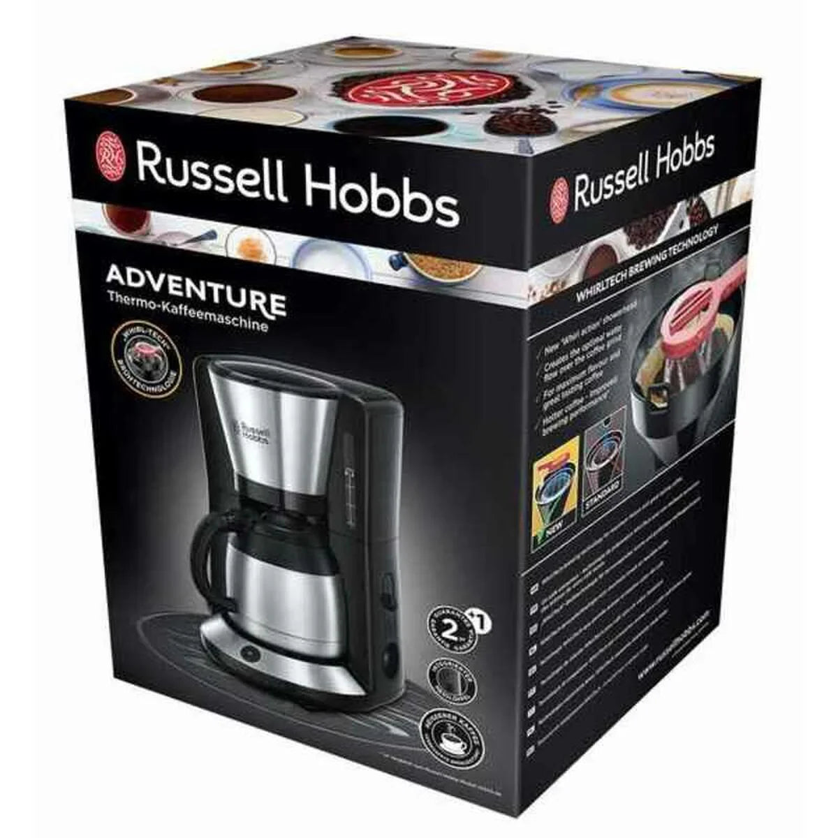 Caffettiera Americana Russell Hobbs 24020-56 Grigio 1100 W 1 L - Yestore