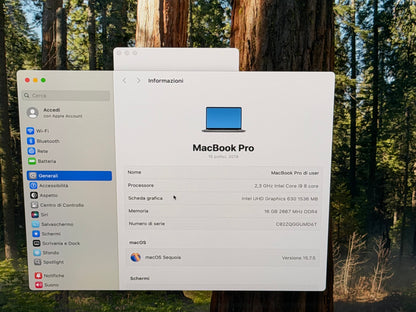 MacBook Pro 16" 2019 | i9 | 16GB RAM | 1TB SSD | AMD 5500M | Grigio
