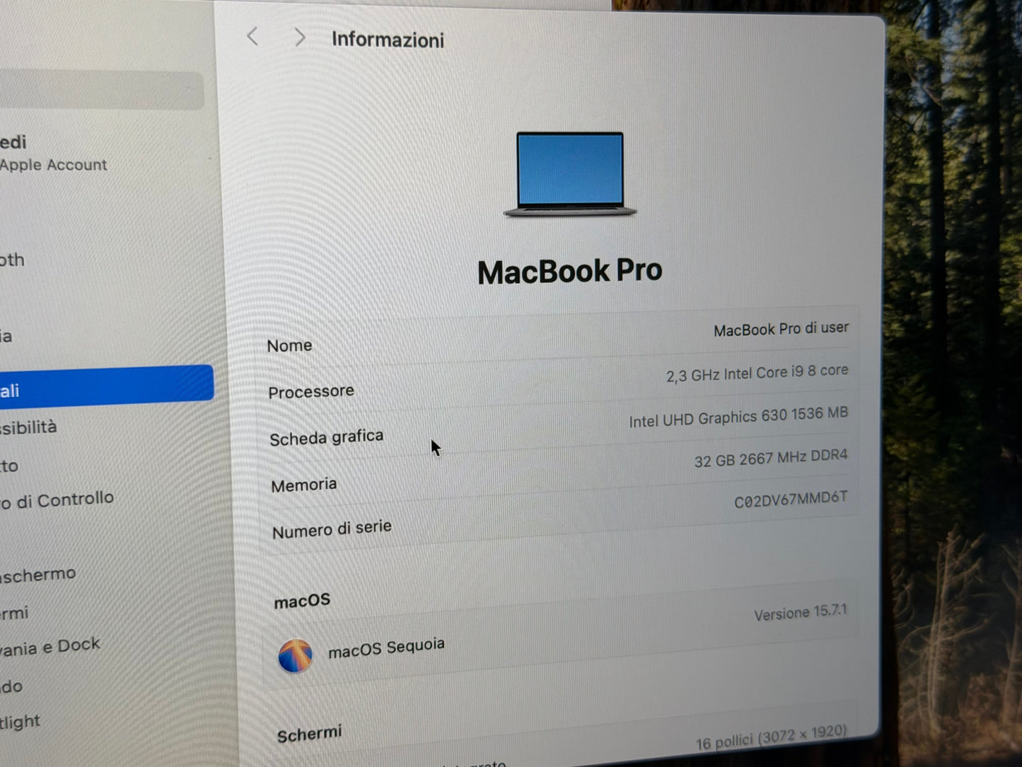 MacBook Pro 16" 2019 | i9 | 32GB RAM | 1TB SSD | AMD 5500M | Grigio