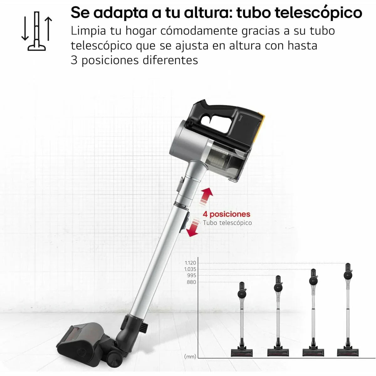 Scopa Elettrica Ciclonica Senza Fili LG A9K-CORE3S - Yestore