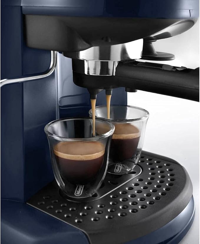 Caffettiera Express a Leva DeLonghi EC191CD 1 L Azzurro 1100 W - Yestore