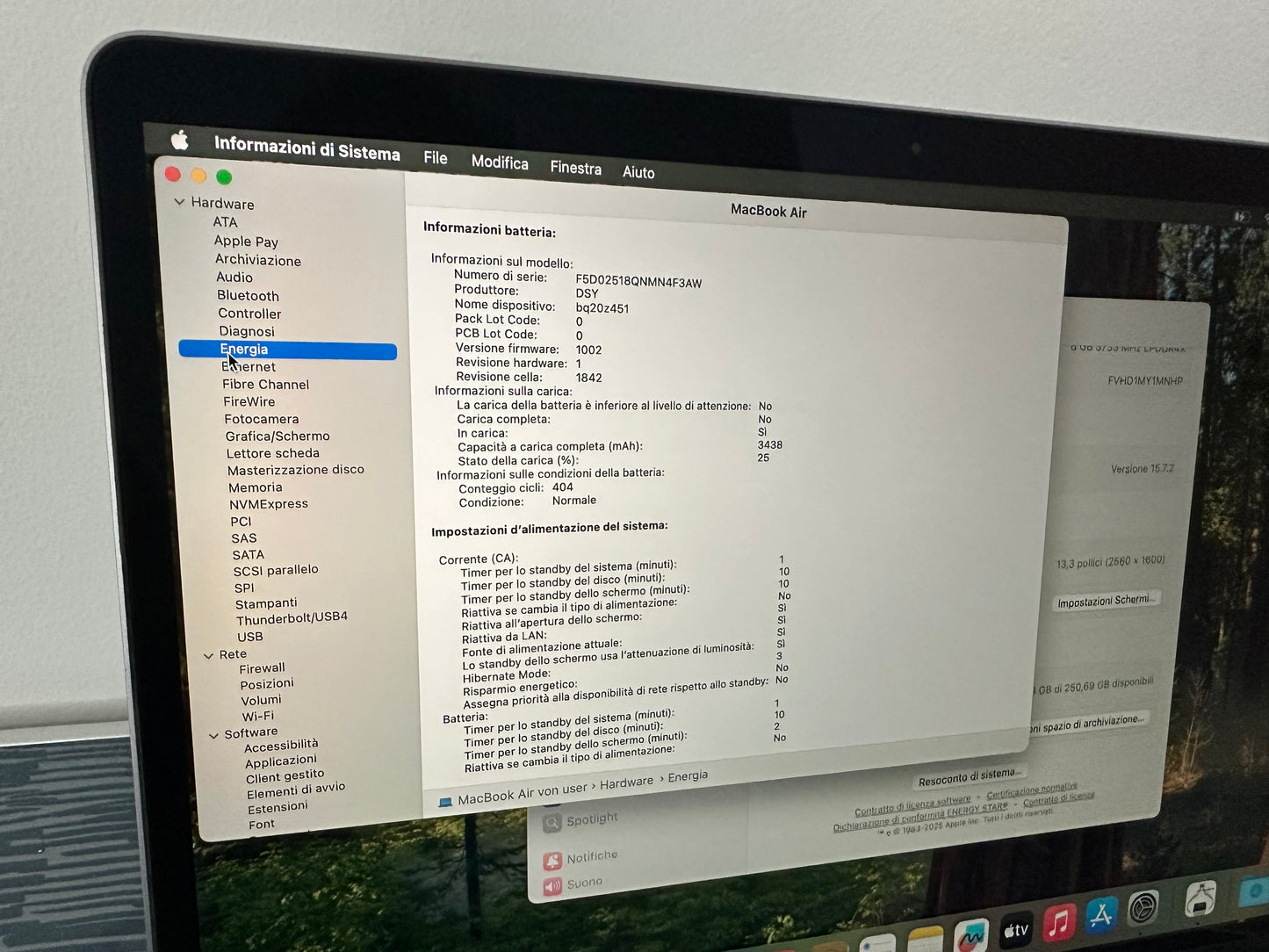 MacBook Air 13" 2020 | i5 | 8GB RAM | 256GB SSD | Intel Iris | Grigio