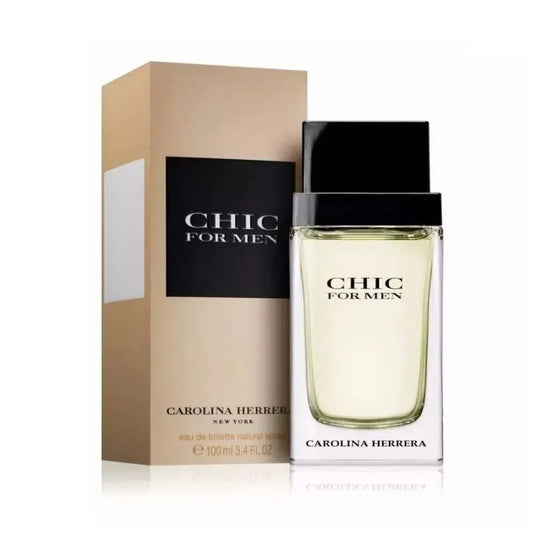 Profumo Uomo Carolina Herrera Chic for Men EDT 100 ml - Yestore