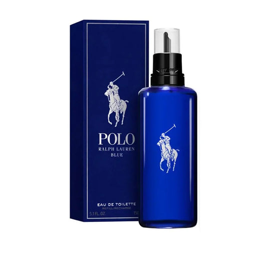Profumo Uomo Ralph Lauren Polo Blue EDT 150 ml Ricarica - Yestore