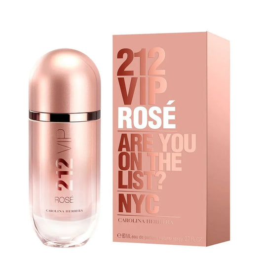 Profumo Donna Carolina Herrera 212 Vip Rosé EDP 80 ml - Yestore