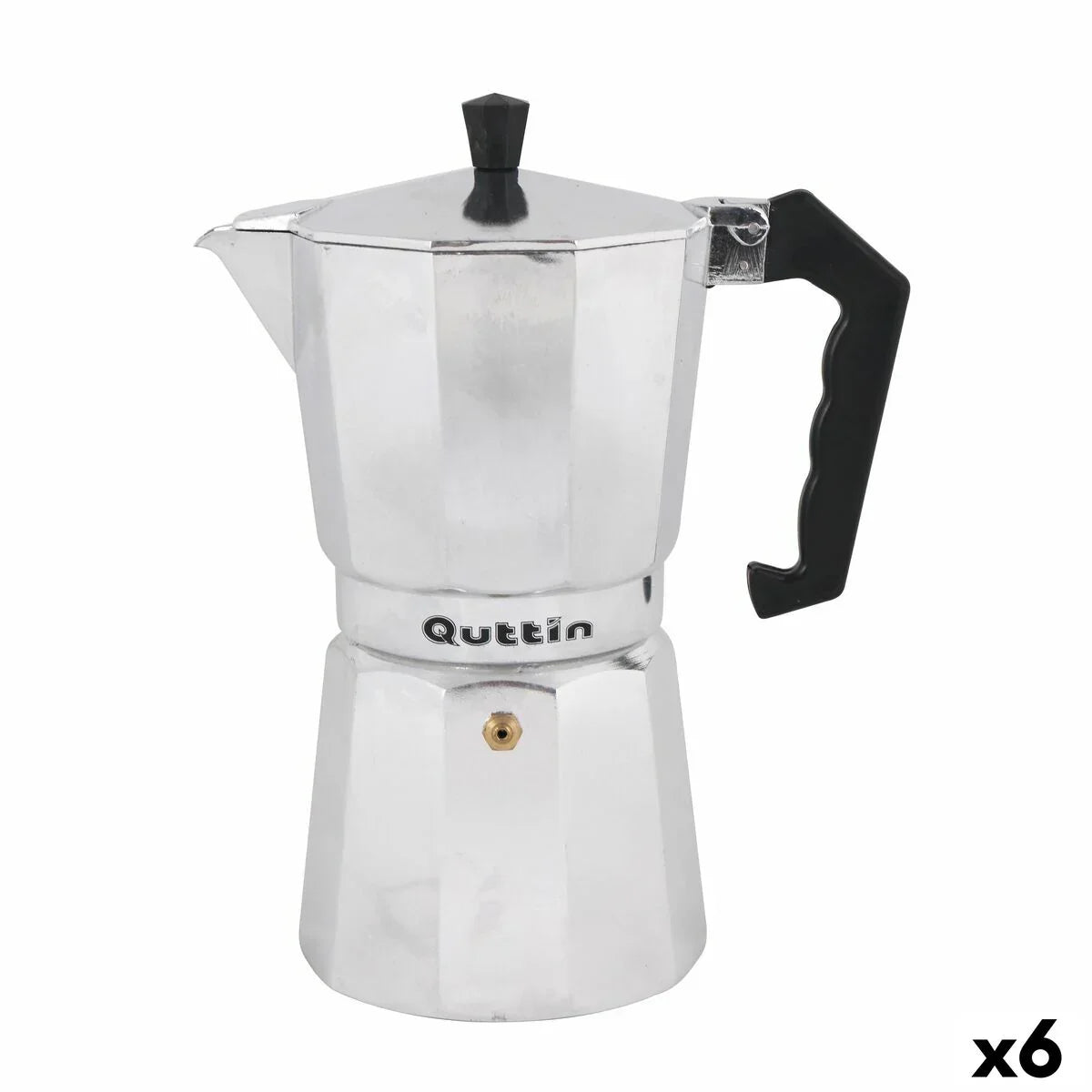 Caffettiera Italiana Quttin 9 Tazze (6 Unità) - Yestore