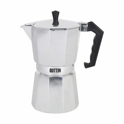 Caffettiera Italiana Quttin Alluminio 12 Tazze (6 Unità) - Yestore