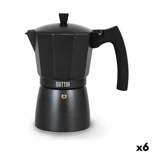 Italian Coffee Pot Quttin 9 Cups (6 Units) - Yestore