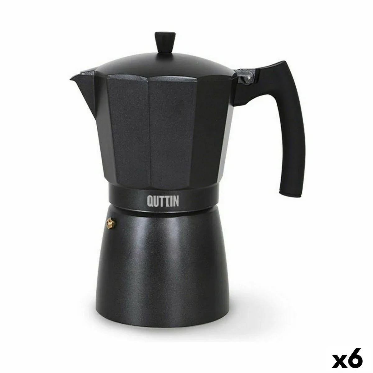 Italian Coffee Pot Quttin 12 Cups (6 Units) - Yestore