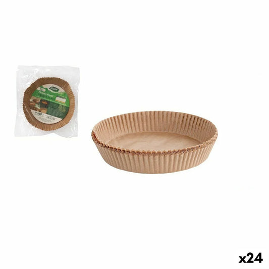 Air fryer paper Algon 24 cm No-Oil Fryer (24 Units) - Yestore