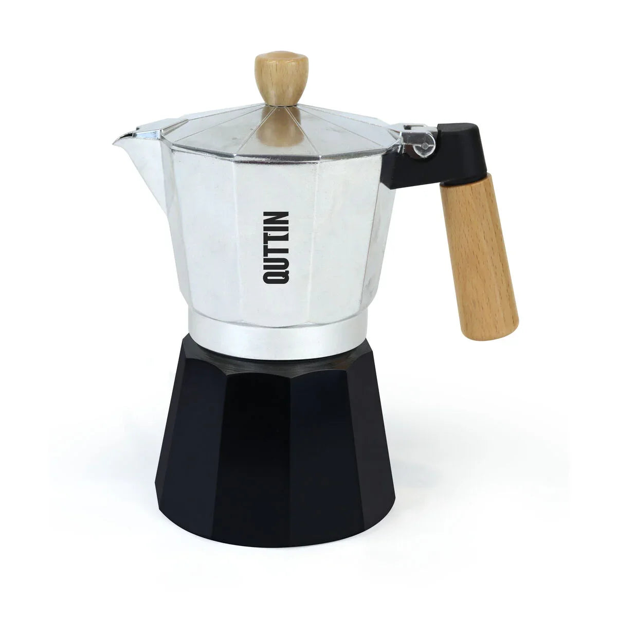 Caffettiera Italiana Quttin Alluminio 6 Tazze (6 Unità) - Yestore