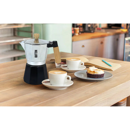 Caffettiera Italiana Quttin Alluminio 6 Tazze (6 Unità) - Yestore