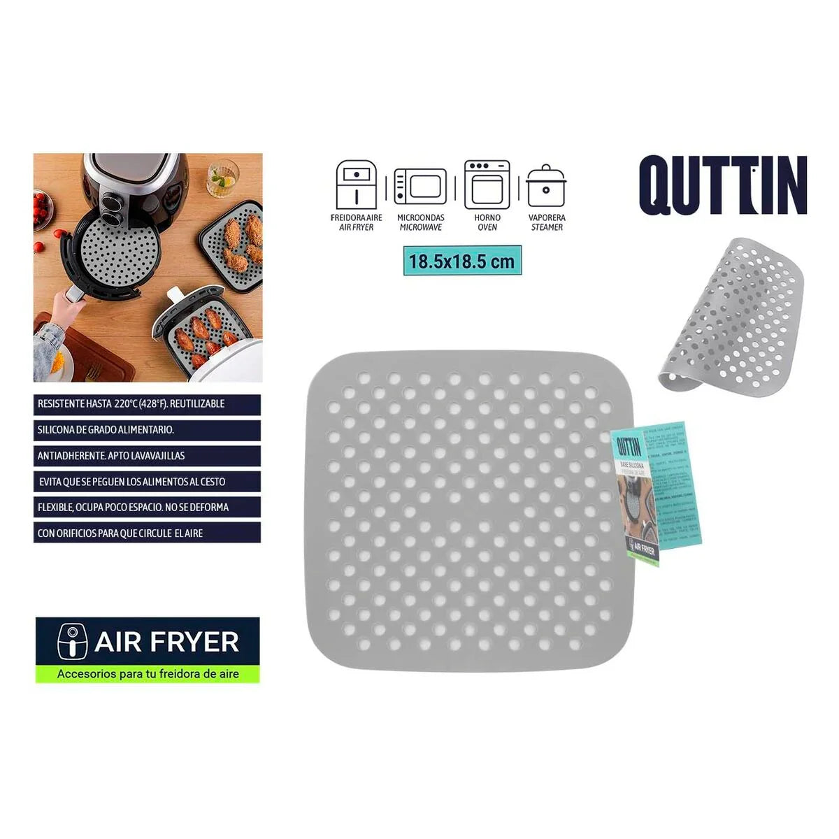 Cuscinetto per friggitrice ad aria Quttin - Yestore