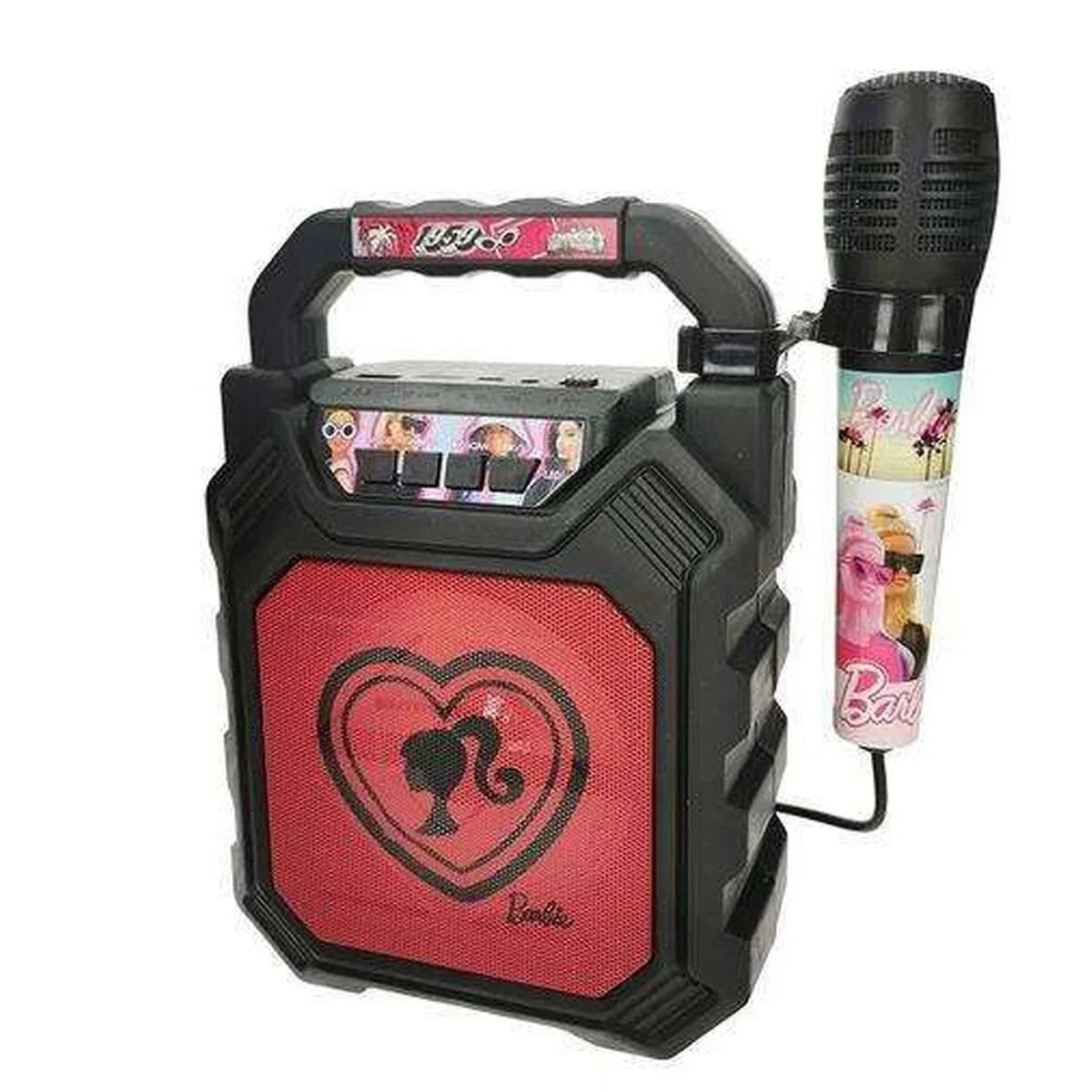 Altoparlante Bluetooh Portatile con Microfono Reig Barbie - Yestore