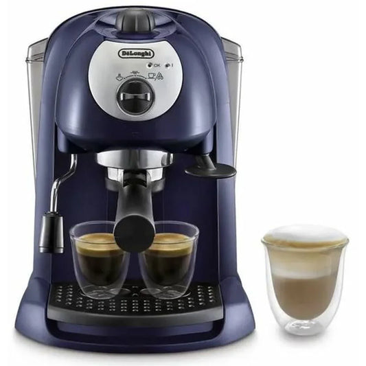 Caffettiera Express a Leva DeLonghi EC191CD 1 L Azzurro 1100 W - Yestore