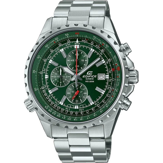 Orologio Uomo Casio EF-527D-3AVUEF Verde Argentato (Ø 45 mm) - Yestore