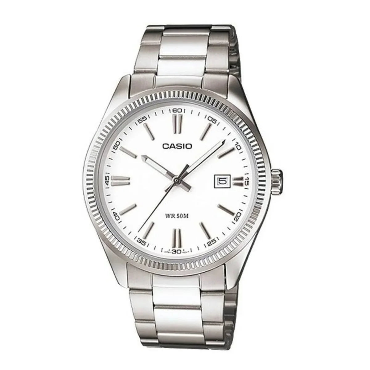 Orologio Uomo Casio DATE WHITE (Ø 30 mm) (Ø 32 mm) - Yestore