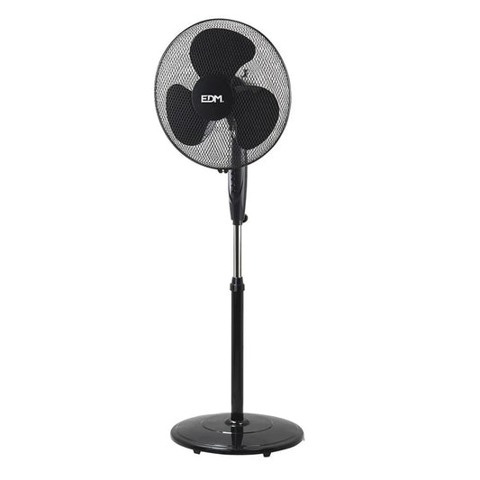 Ventilatore a Piantana EDM Nero 45 W - Yestore