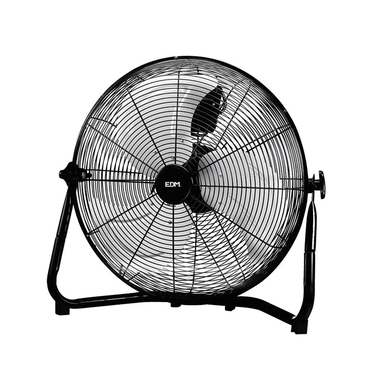 Ventilatore da Terra EDM 33935 Nero 100 W 110 W Ø 45 x 54 cm industriale - Yestore