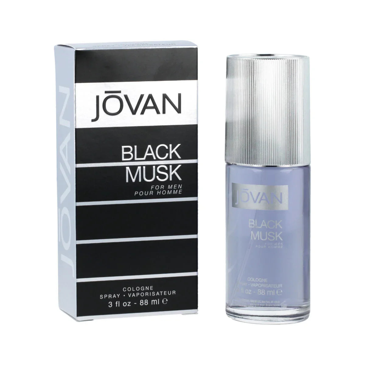 Men's Perfume Jovan EDC Musk Black 88 ml - Yestore