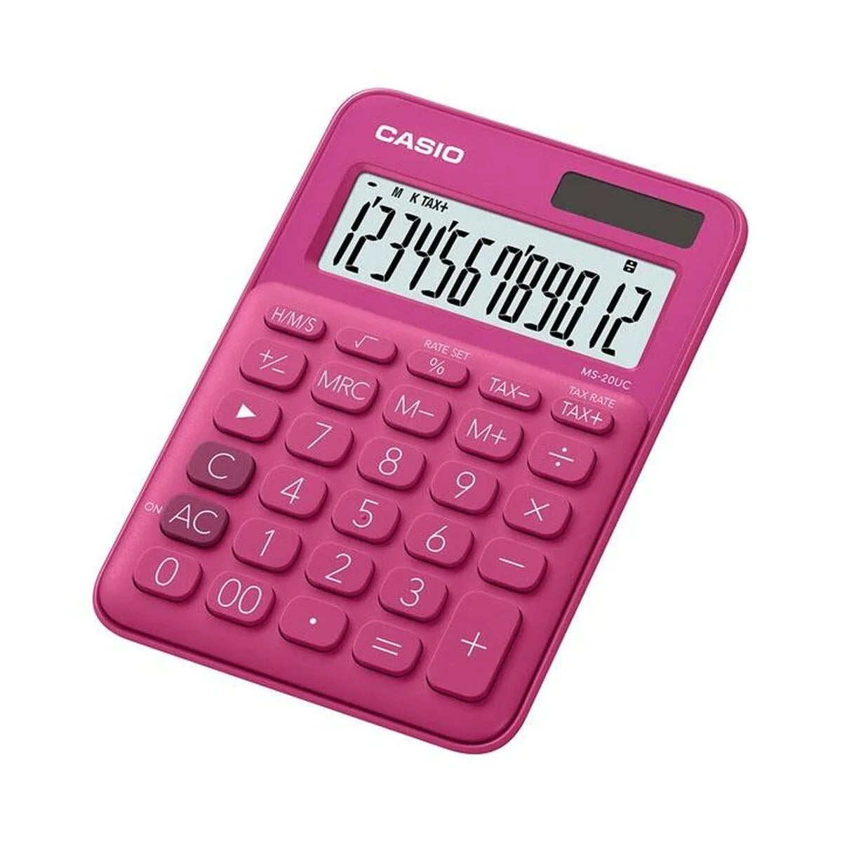 Calcolatrice Casio MS-20UC Fucsia 2,3 x 10,5 x 14,95 cm (10 Unità) - Yestore