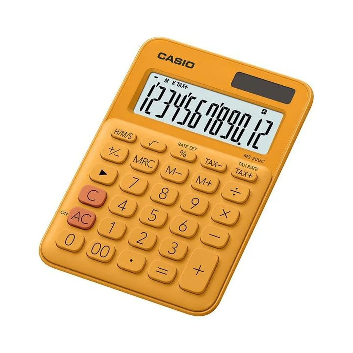 Calcolatrice Casio MS-20UC 2,3 x 10,5 x 14,95 cm Arancio (10 Unità) - Yestore