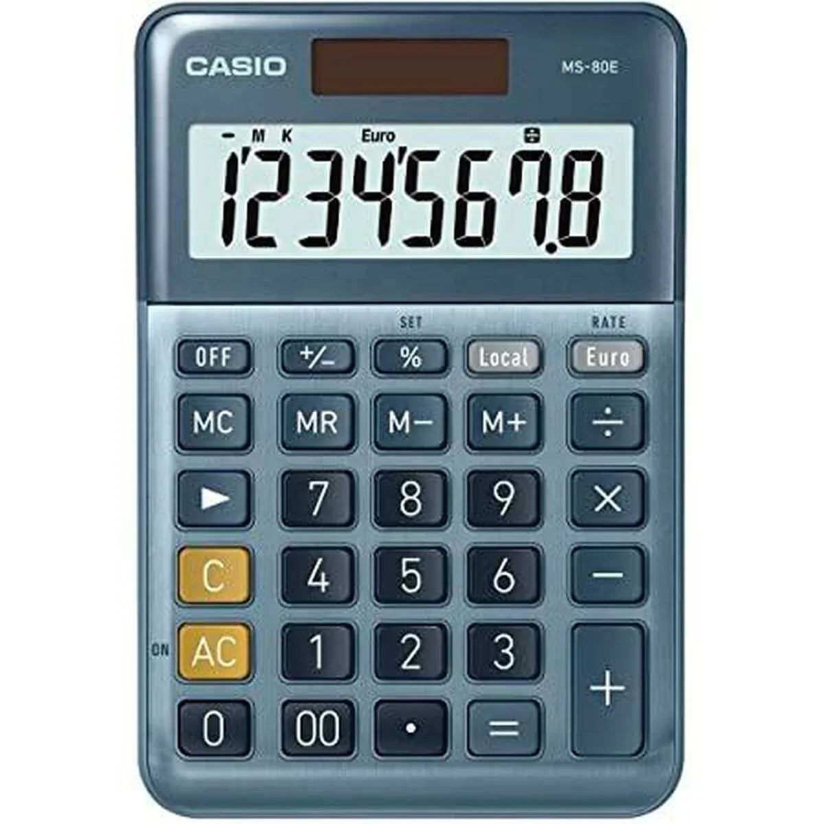 Calcolatrice Casio MS-80E Azzurro (10 Unità) - Yestore