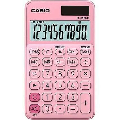 Calcolatrice Casio SL-310UC Rosa (10 Unità) - Yestore