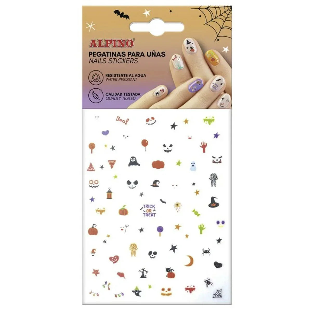 Adesivi per unghie Alpino Halloween (30 Unità) - Yestore